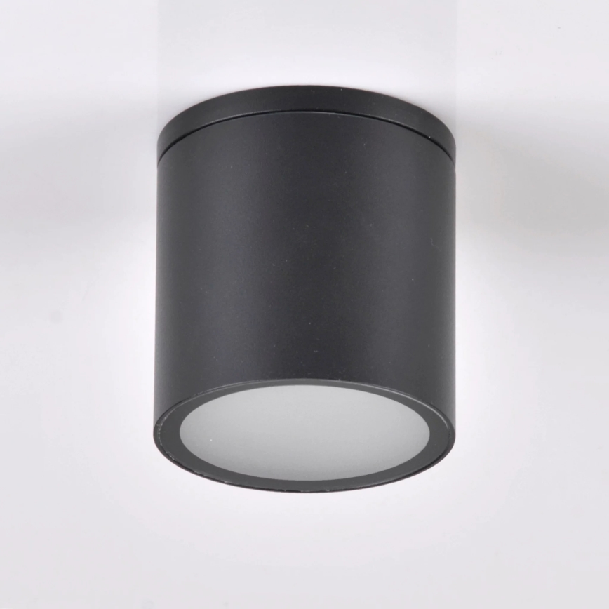 Spotlight för utomhusbruk OHIO 1xGU10/10W/230V IP54 svart