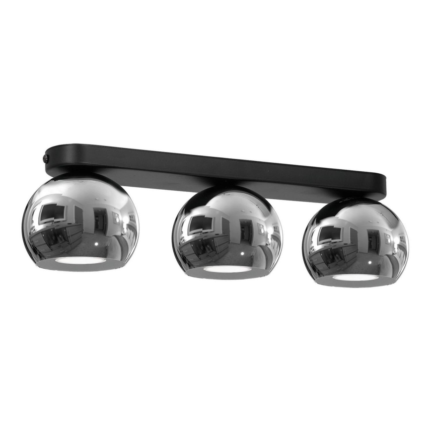 Spotlight GALAXY 3xGU10/8W/230V svart