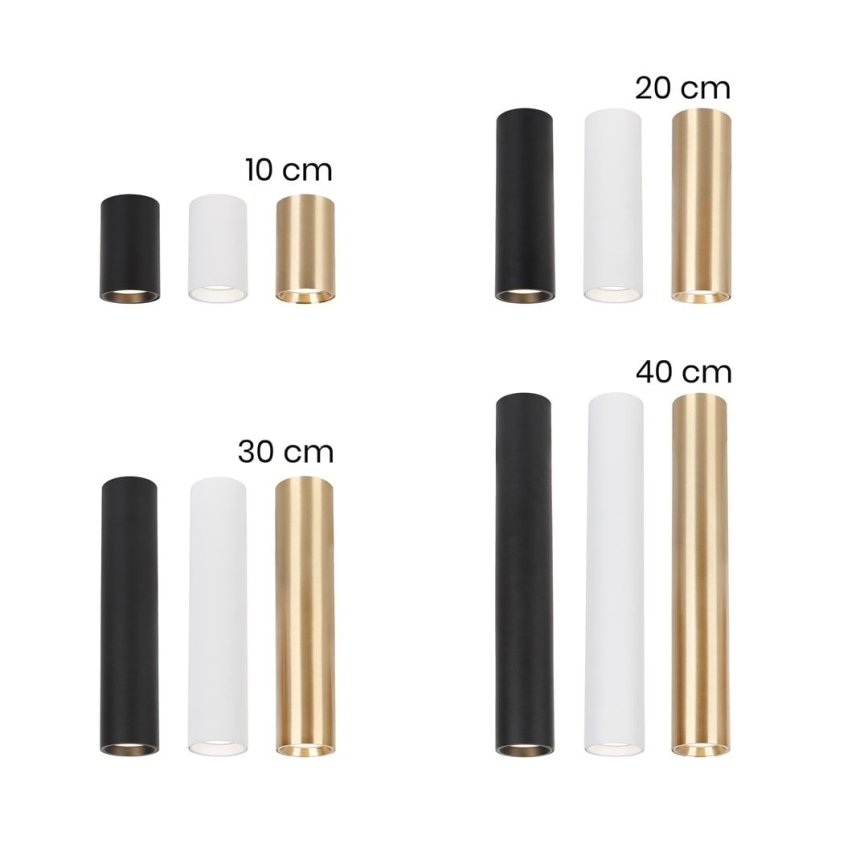 Spotlight GENESIS 1xGU10/8W/230V 30 cm guld