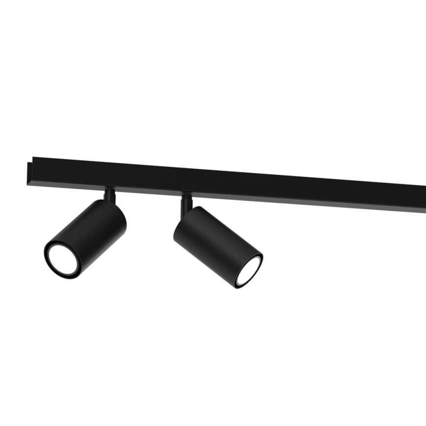 Spotlight HUDSON 4xGU10/8W/230V svart