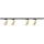 Spotlight i skensystem MICA 4xGU10/10W/230V guld/svart