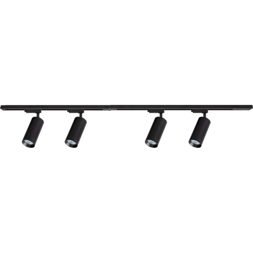 Spotlight i skensystem MICA 4xGU10/10W/230V svart