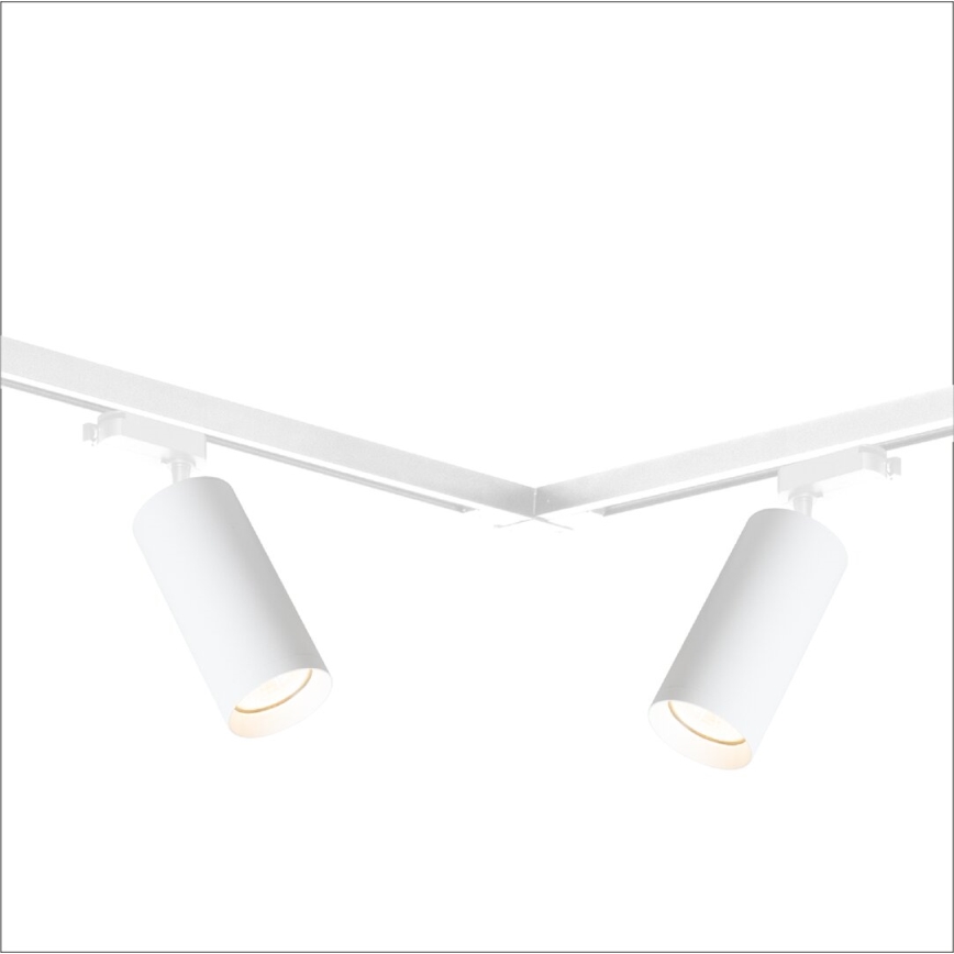 Spotlight i skensystem MICA 4xGU10/10W/230V vit