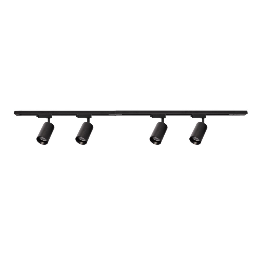 Spotlight i skensystem PIPE 4xGU10/10W/230V svart
