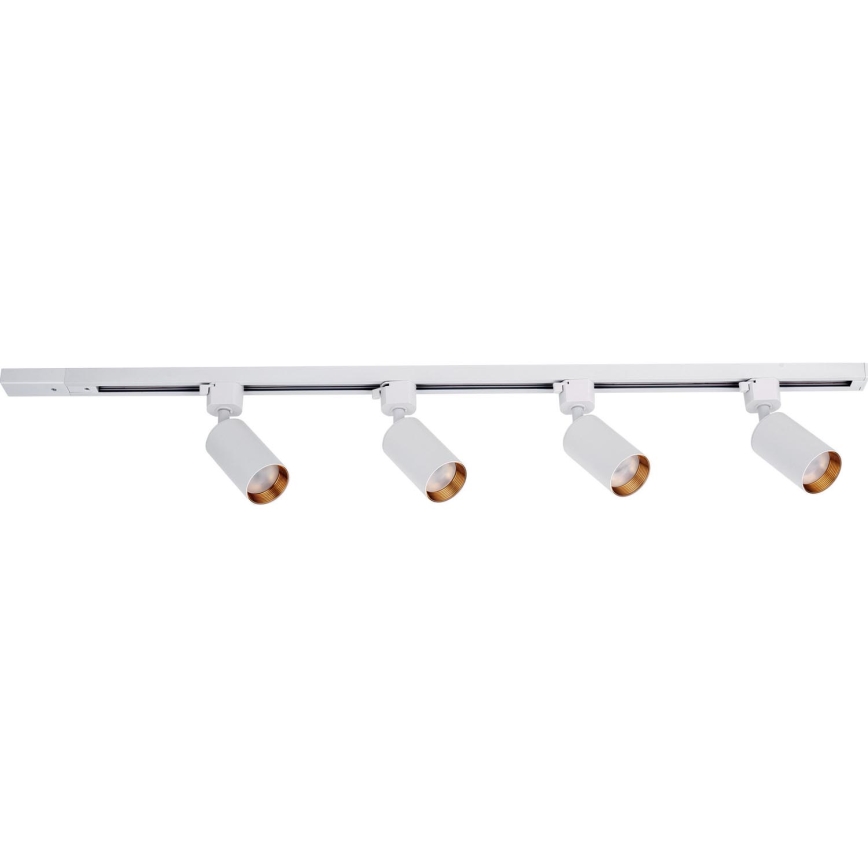 Spotlight i skensystemet TRACER 4xGU10/10W/230V 1 m vit
