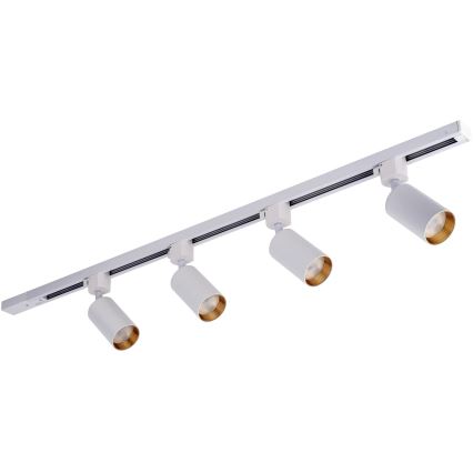 Spotlight i skensystemet TRACER 4xGU10/10W/230V 1 m vit