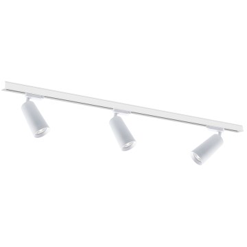 Spotlight in rail system MICA 3xGU10/25W/230V vit