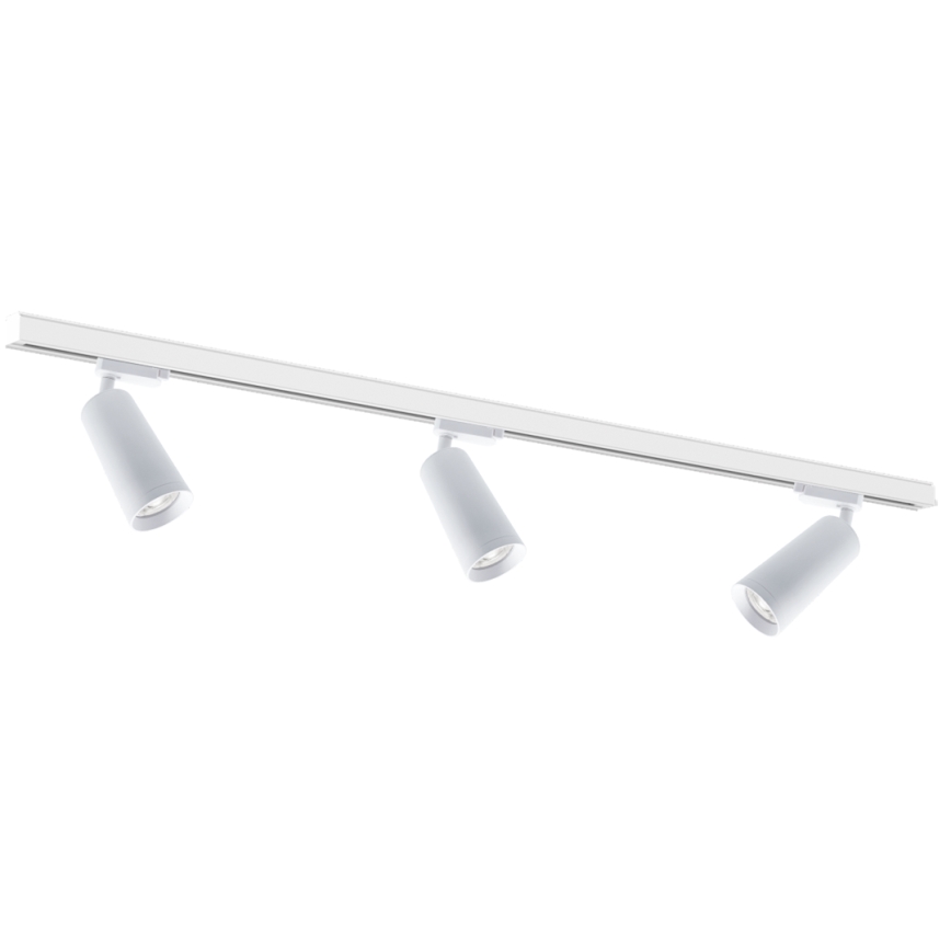 Spotlight in rail system MICA 3xGU10/25W/230V vit