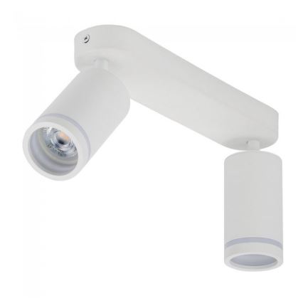 Spotlight JET 2xGU10/10W/230V vit