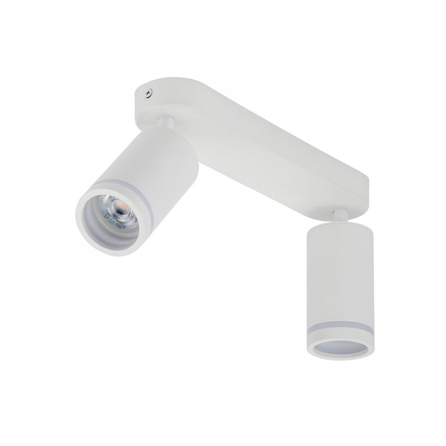 Spotlight JET 2xGU10/10W/230V vit