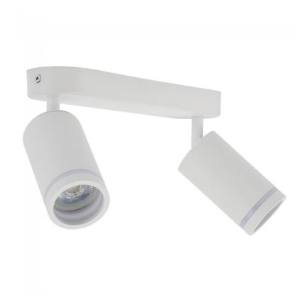 Spotlight JET 2xGU10/10W/230V vit