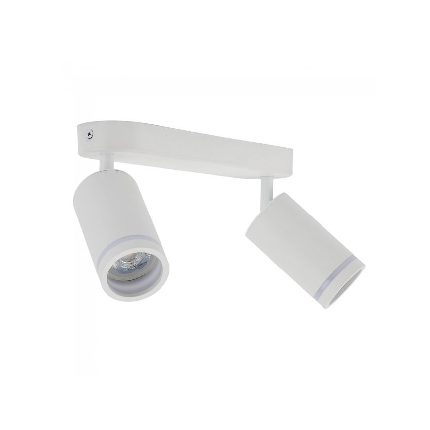 Spotlight JET 2xGU10/10W/230V vit