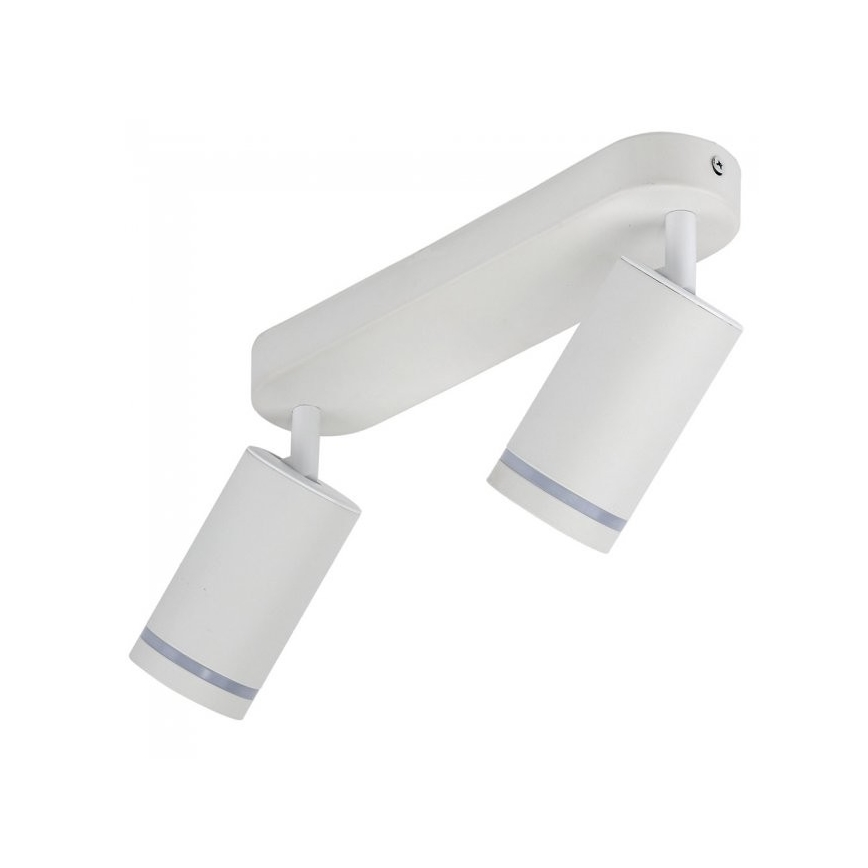 Spotlight JET 2xGU10/10W/230V vit