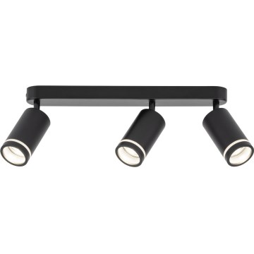 Spotlight JET 3xGU10/10W/230V svart