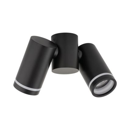Spotlight JET KIT 2xGU10/10W/230V svart
