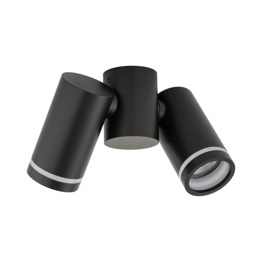 Spotlight JET KIT 2xGU10/10W/230V svart