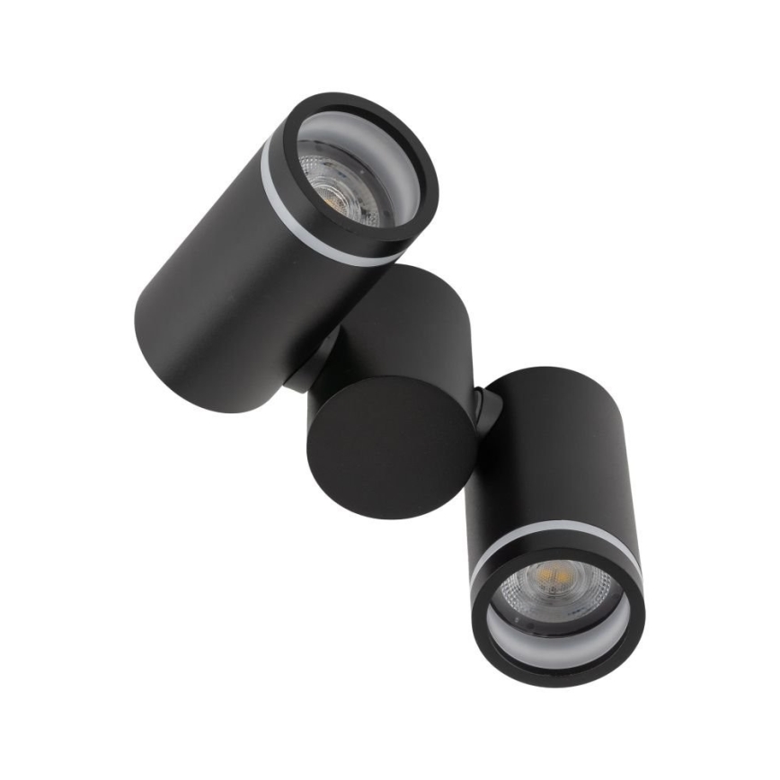 Spotlight JET KIT 2xGU10/10W/230V svart