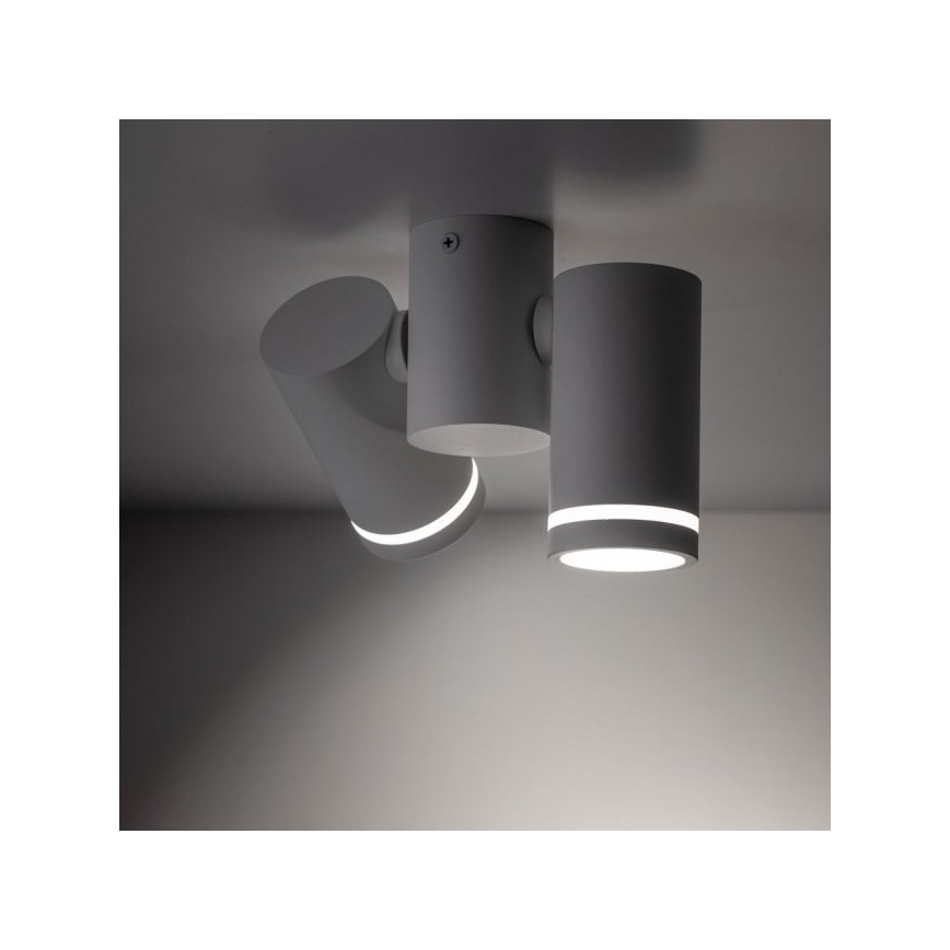 Spotlight JET KIT 2xGU10/10W/230V vit