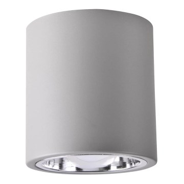 Spotlight JUPITER 1xE27/20W/230V diameter 13 cm grå