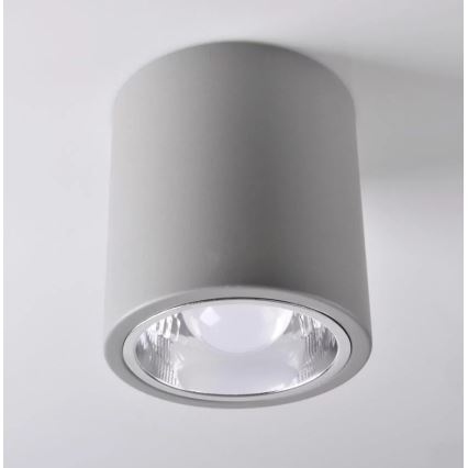 Spotlight JUPITER 1xE27/20W/230V diameter 13 cm grå