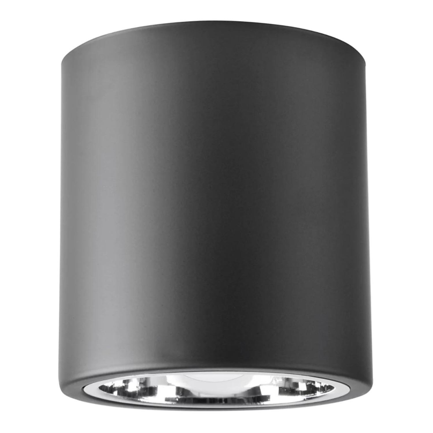 Spotlight JUPITER 1xE27/20W/230V diameter 13 cm svart