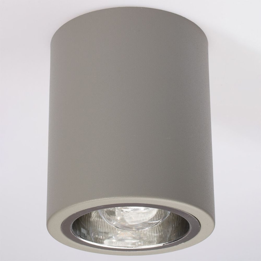 Spotlight JUPITER 1xE27/20W/230V diameter 9,8 cm grå