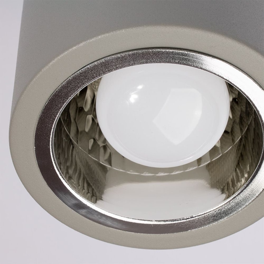Spotlight JUPITER 1xE27/20W/230V diameter 9,8 cm grå