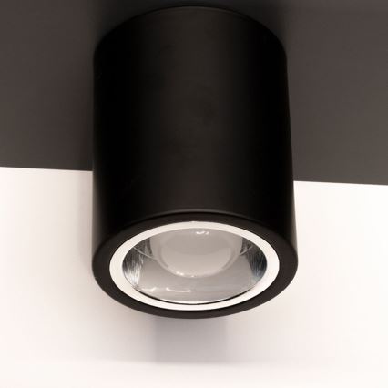 Spotlight JUPITER 1xE27/20W/230V diameter 9,8 cm svart