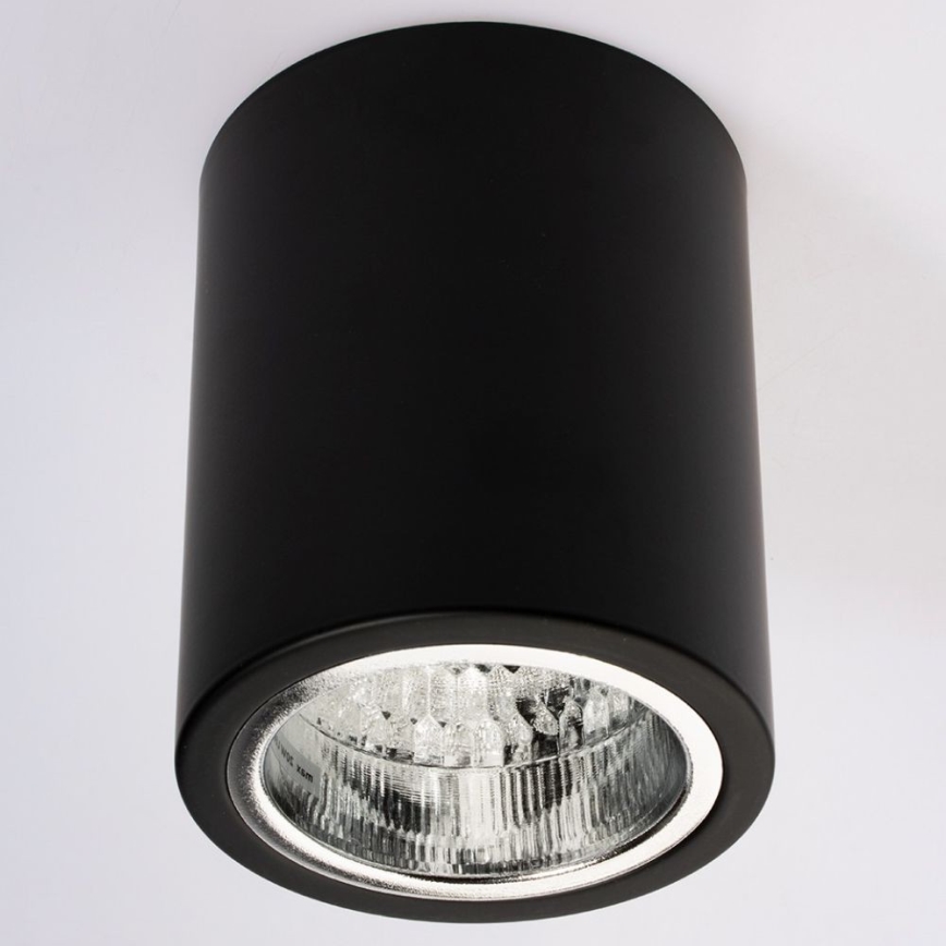 Spotlight JUPITER 1xE27/20W/230V diameter 9,8 cm svart