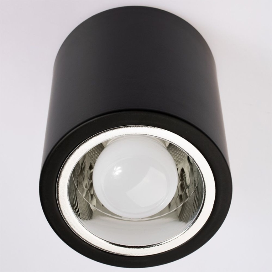 Spotlight JUPITER 1xE27/20W/230V diameter 9,8 cm svart