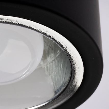 Spotlight JUPITER 1xE27/20W/230V diameter 9,8 cm svart
