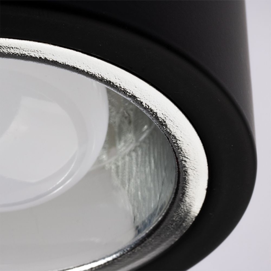 Spotlight JUPITER 1xE27/20W/230V diameter 9,8 cm svart