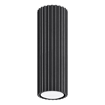 Spotlight KARBON 1xGU10/10W/230V 20 cm svart