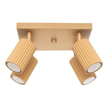 Spotlight KARBON 4xGU10/10W/230V guld