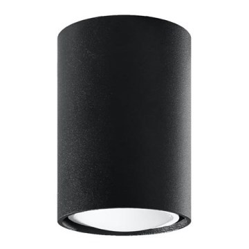 Spotlight LAGOS 1xGU10/10W/230V 10 cm svart