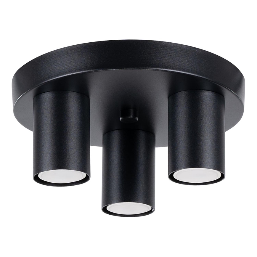 Spotlight LAGOS 3xGU10/10W/230V svart