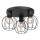 Spotlight LAPS 3xE27/15W/230W svart