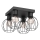 Spotlight LAPS 4xE27/15W/230W svart