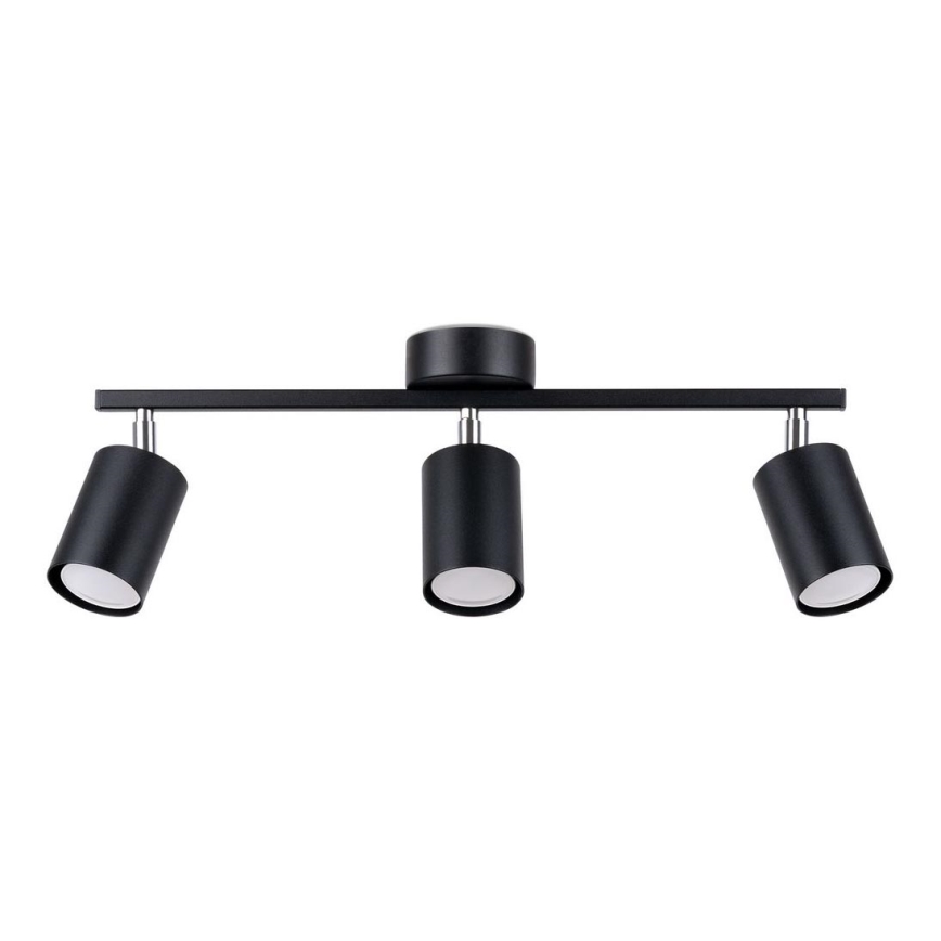 Spotlight LEMMI 3xGU10/40W/230V svart