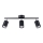 Spotlight LEMMI 3xGU10/40W/230V svart