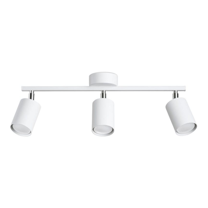 Spotlight LEMMI 3xGU10/40W/230V vit