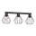 Spotlight LETI 3xE27/15W/230V svart