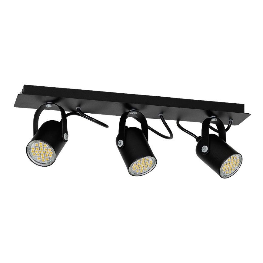 Spotlight MARK 3 3xGU10/40W svart