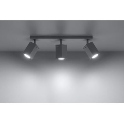 Spotlight MERIDA 3 3xGU10/40W/230V vit