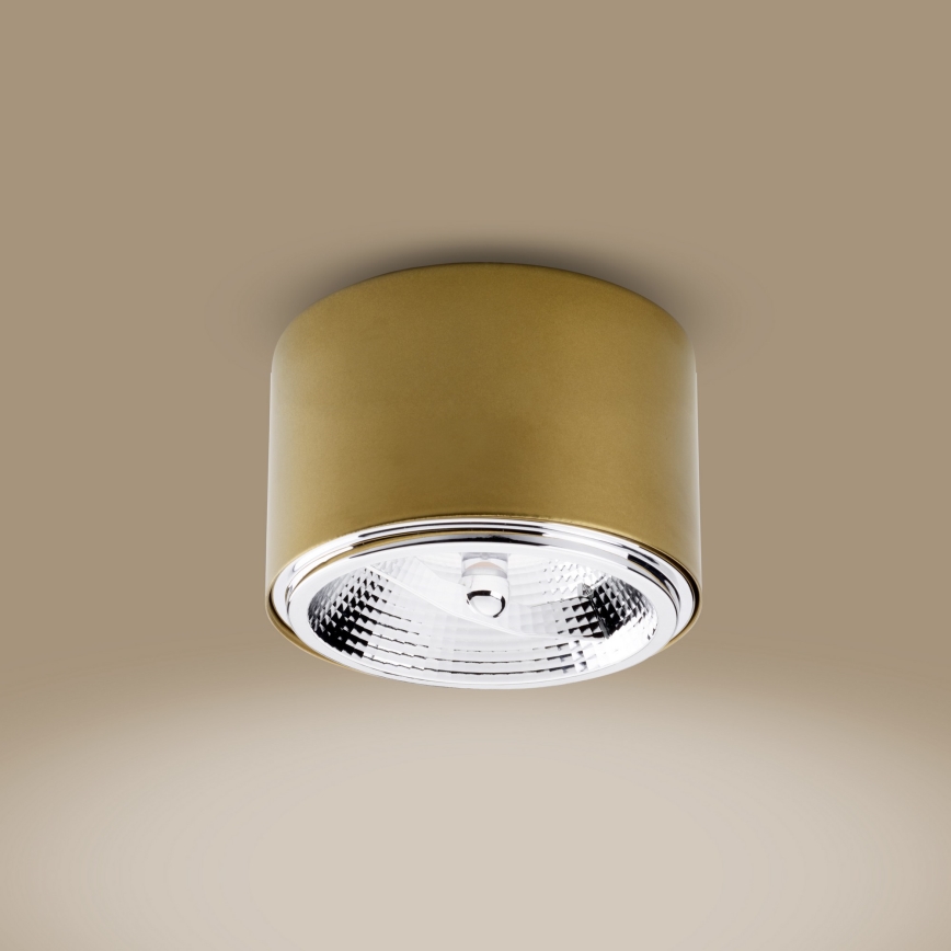Spotlight  MORIS 1xAR111 GU10/50W/230V gyllene