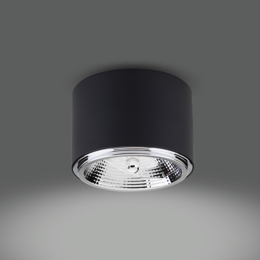 Spotlight MORIS 1xAR111 GU10/50W/230V svart