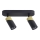 Spotlight NEO 2xGU10/8W/230V svart/guld