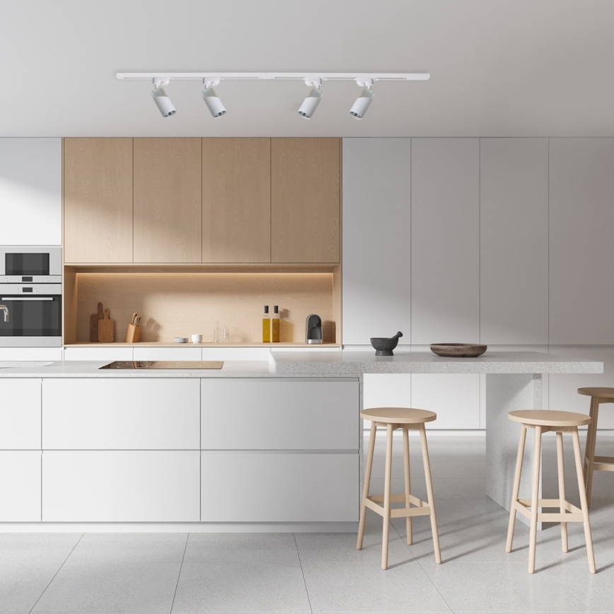 Spotlight NEO För skensystem 1xGU10/8W/230V vit