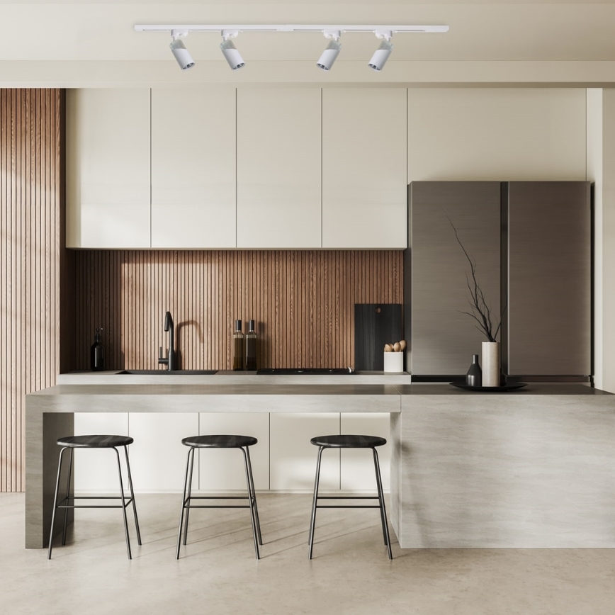 Spotlight NEO För skensystem 1xGU10/8W/230V vit