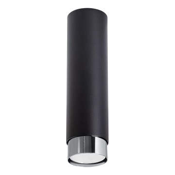 Spotlight NERO 1xGU10/10W/230V 22,5 cm svart/skinande krom